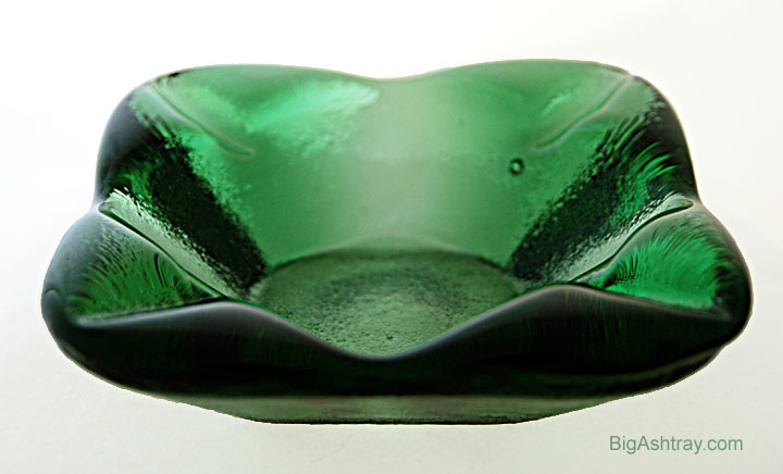 Imperial Glass 1970s Organic Freeform Ashtray