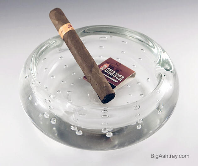 Late 1950s Blenko Signed Ashtray Bowl