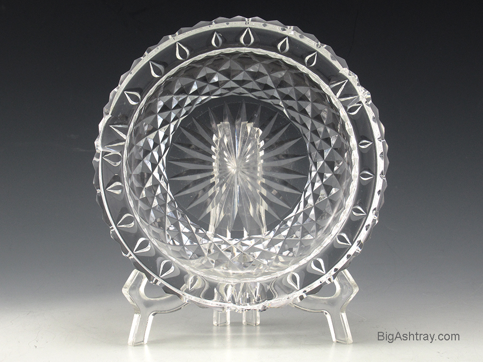 Luxurious High End Cut Crystal Vintage Ashtray - Image 2