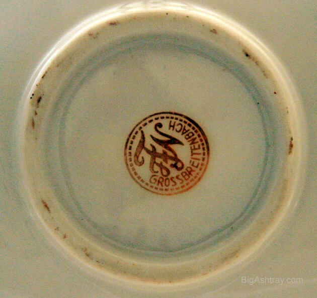 Mid-Century German Bathing Resort Fish Ashtray