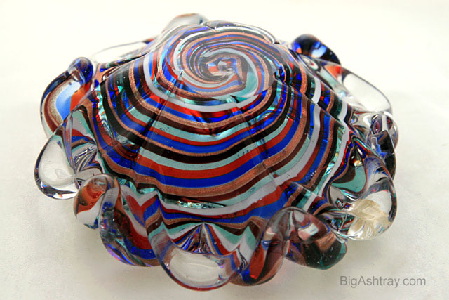 Murano Art Glass Fasce Ashtray Bowl - Image 2