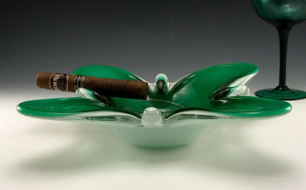 Fratelli Toso Butterfly Vortex Ash Bowl 1950's - Image 3