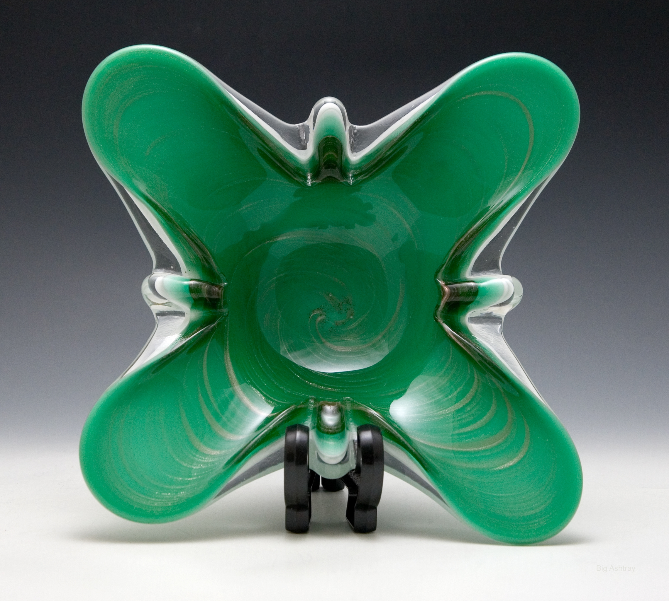 Fratelli Toso Butterfly Vortex Ash Bowl 1950's - Image 4