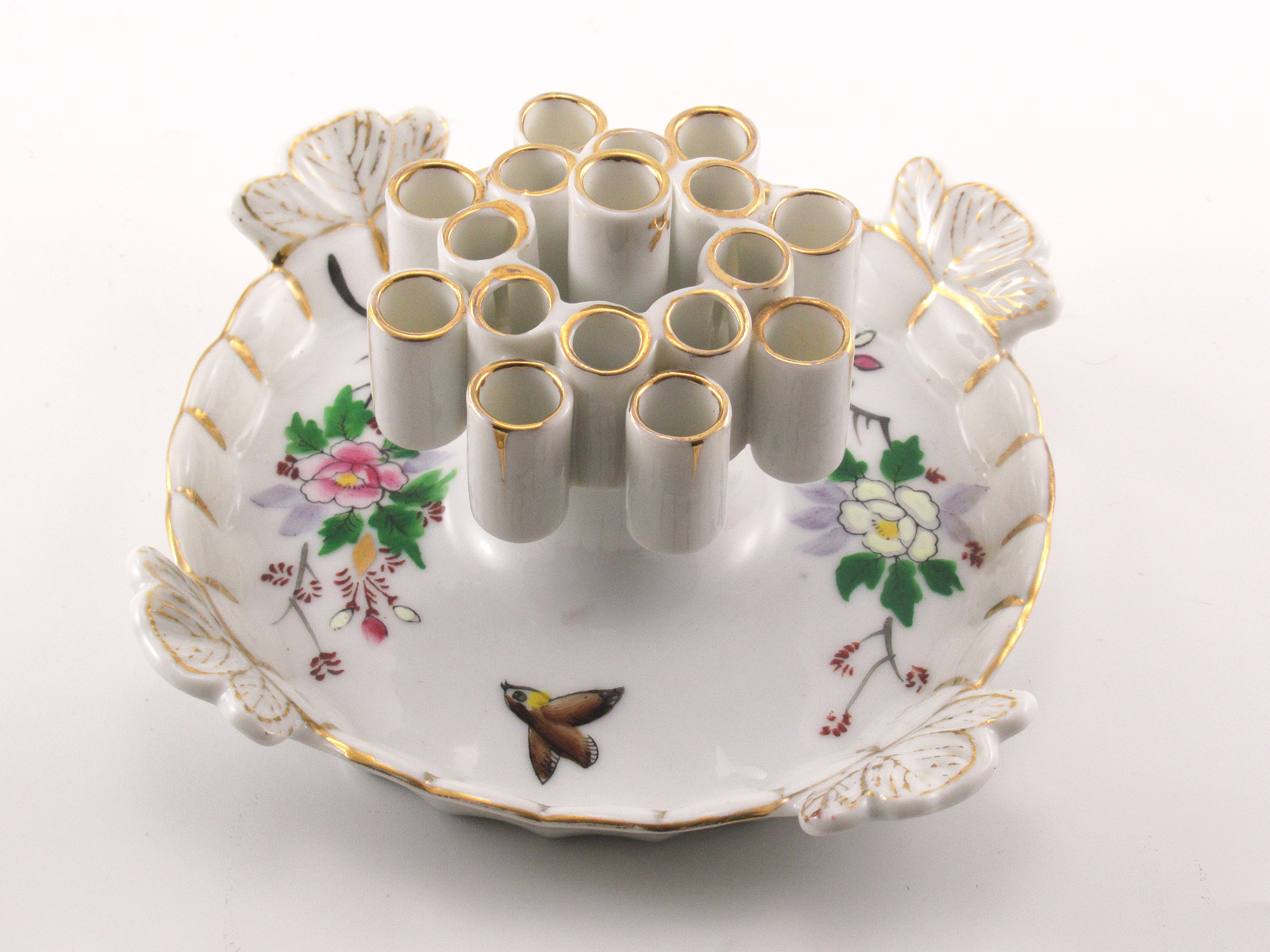 Occupied Japan Hand-Painted China Smoke Dispenser - Image 3