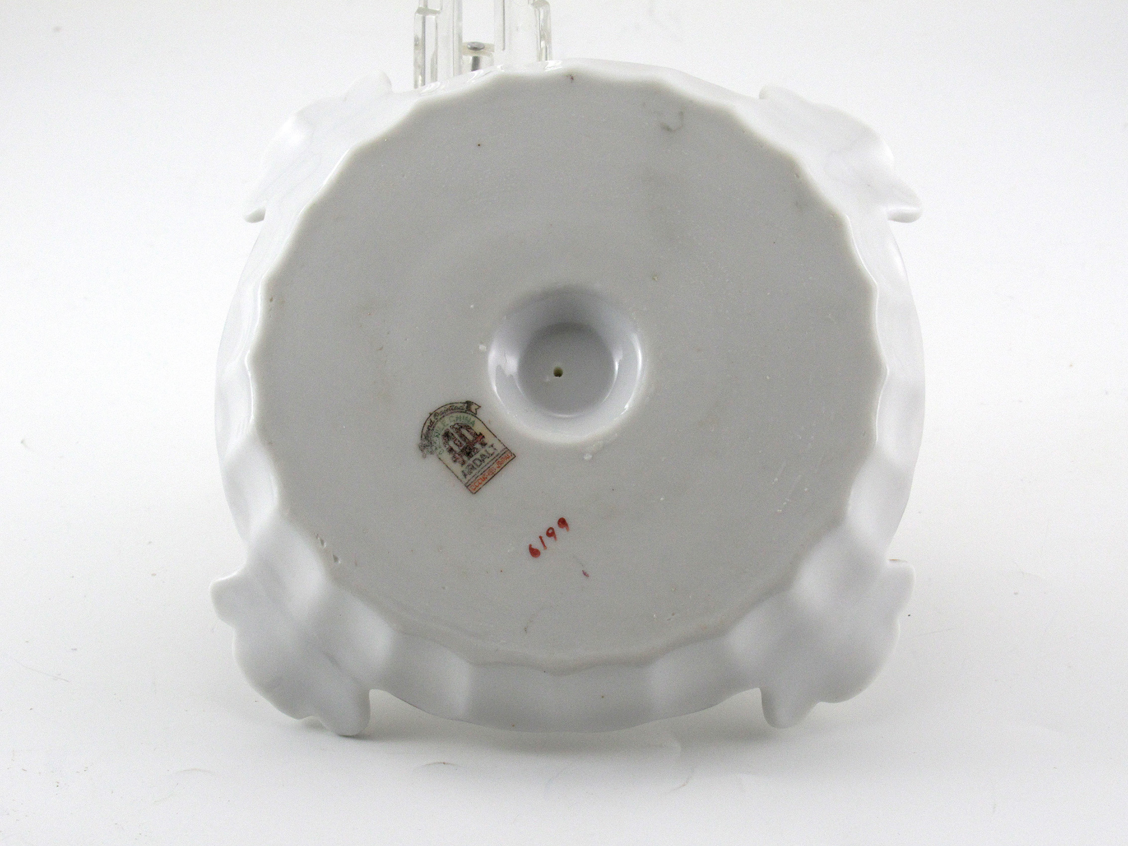 Occupied Japan Hand-Painted China Smoke Dispenser - Image 5