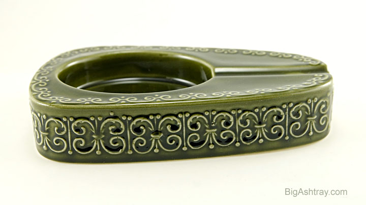 Portuguese Vintage Ceramic Single Cigar Rest and Ash Receiver - Image 3