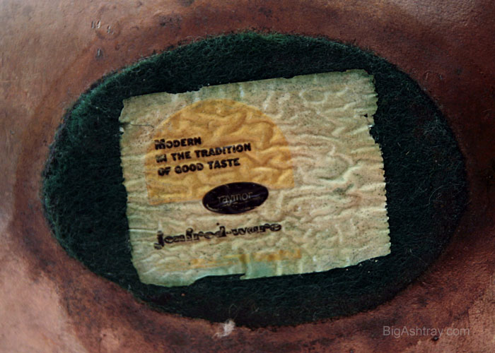 Raymor Jenfred-Ware Heavy Metal Ashtray - Image 2