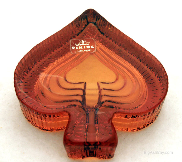 Retro Vintage Card Suit Game Table Ashtrays - Image 4