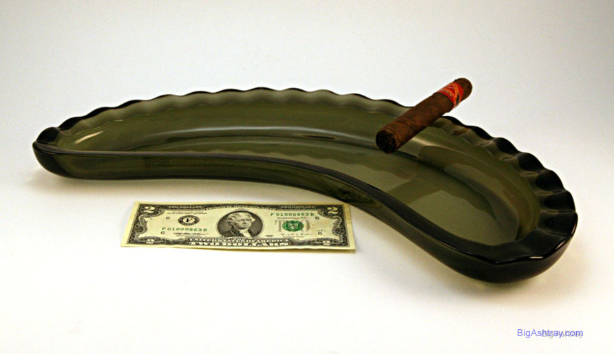 Immense Mid-Century Modern Kidney Bean Coffee Table Ashtray
