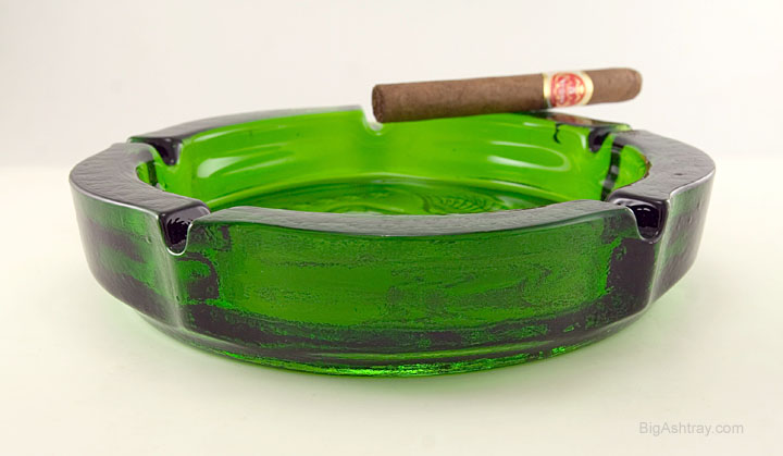 Senator Size Cigar Ashtray in Garden Green - Image 3