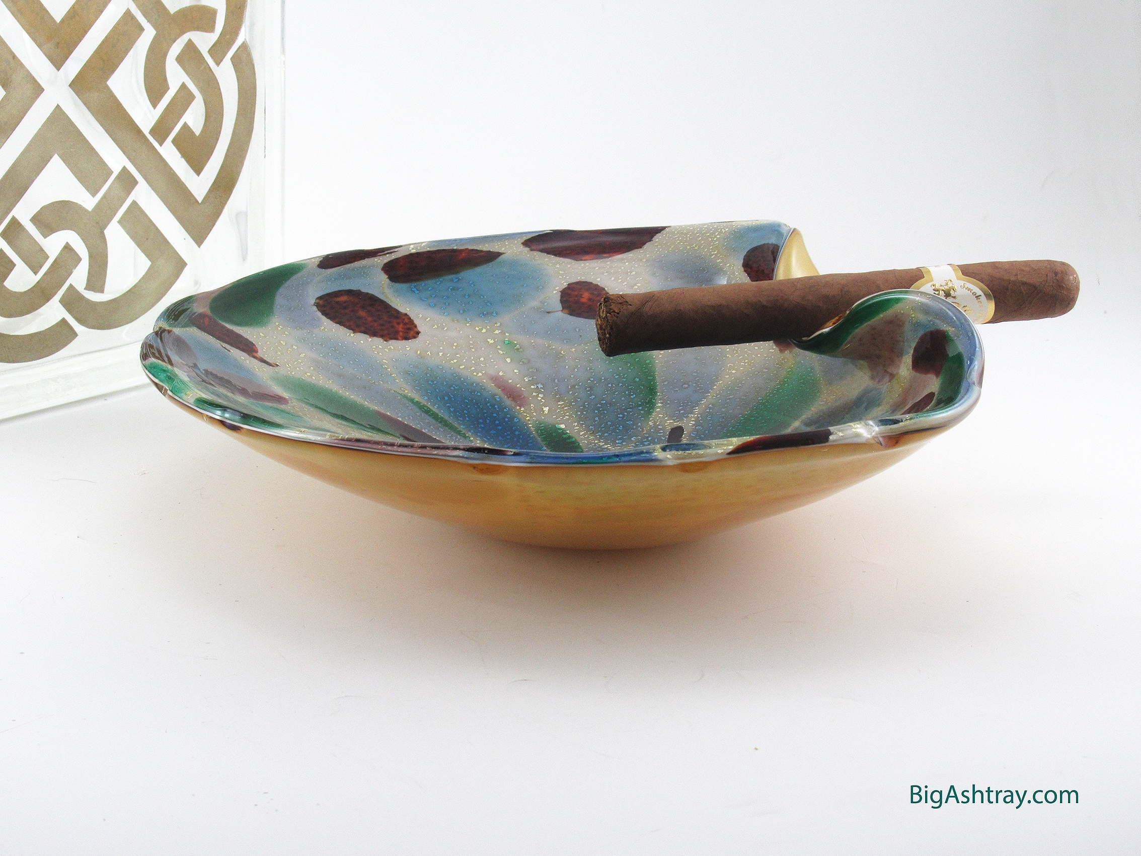 Murano Art Glass Cigar Ashtray Mid-20th Century Modern - Image 4
