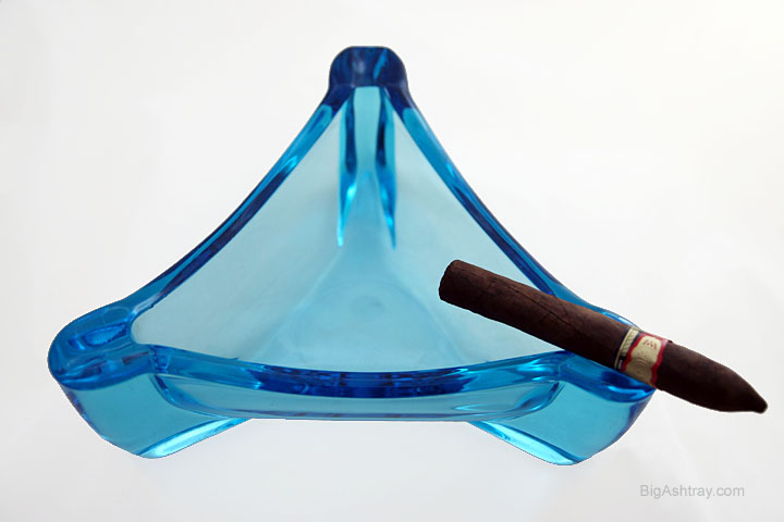 Viking Azure Blue Cigar Lounge Ashtray