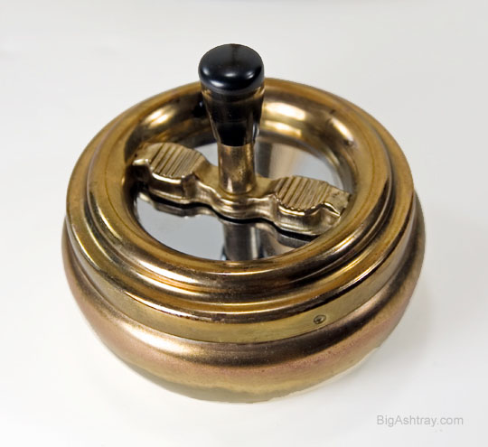 Vintage Chair Side Kidney Bean Standing Ashtray Table - Image 4