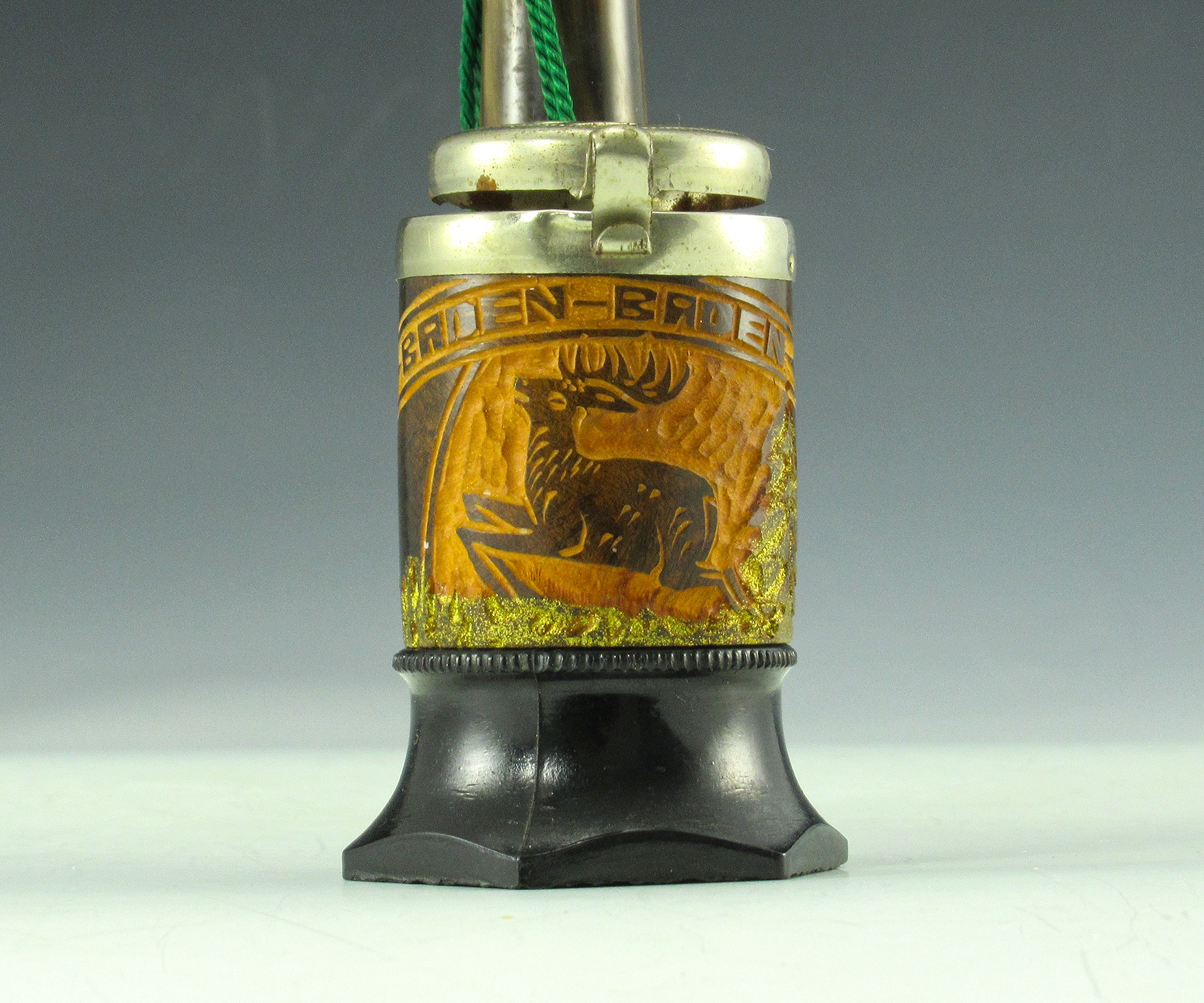 Hand-Carved Antique Smoking Pipe Germany Unused - Image 2
