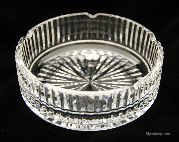 Waterford Cigar Ashtray Vintage Cut Irish Crystal