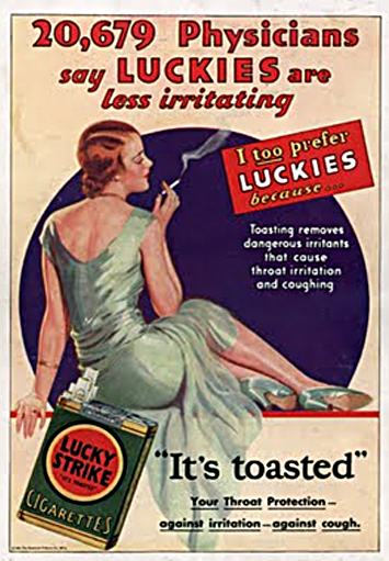 Retro Smoking Advertisements - Big Ashtray